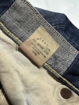 新品同様 日本製 LEVIS VINTAGE CLOTHING LVC 55501 501XX リーバイス ヴィンテージ クロージング ローライズカスタム デニムパンツ W32_画像8