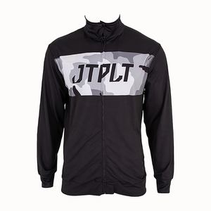  jet Pilot JETPILOT Rush Guard sale 20% off free shipping RX L/S Zip freon trash black / duck L JA21617