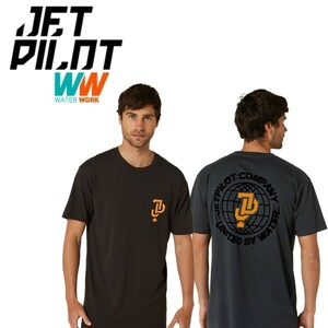  jet Pilot JETPILOT 2023 T-shirt free shipping glow bar men's T-shirt W23602 charcoal XL