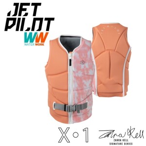 ジェットパイロット JETPILOT 2023 レディース ライフジャケット 送料無料 ザーラ X1 F/E ネオ ベスト JA23303CE ピーチ 8/S サップ