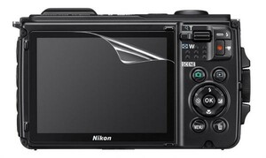 11-19-01【高光沢タイプ】Nikon COOLPIX W300/ AW130用 指紋防止 反射防止 気泡レス カメラ液晶保護フィルム