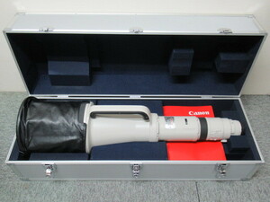 ■ 希少！ CANON EFレンズ EF1200mm F5.6L USM キャノン 単焦点レンズ 超望遠 美品 ※引取り限定（一部地域配送可）