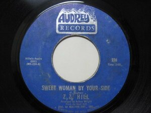 7’ US盤 Z.Z. HILL // Sweet Woman By Your Side / Ain’t Too Proud To Beg -AUDREY 224 (records)