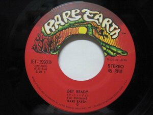 7” 日本盤 RARE EARTH // Get Ready / Magic Key -RARE EARTH JET-1990 (records)