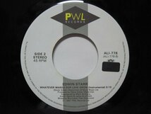 7” 日本(プロモ盤) EDWIN STARR // 愛は無敵・Whatever Makes Our Love Grow / (Instrumental) -PWL ALI-778 (records)_画像4