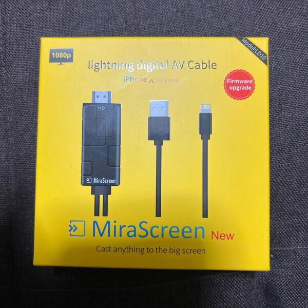 iPhone HDMI変換ケーブル