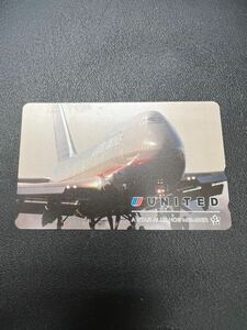 United airlines ユナイテッド航空 テレカ テレホンカード 飛行機 スターアライアンスメンバー