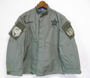 実物放出品！！Palm Beach County S.W.A.T. 戦闘服 BDU サイズM/R ポリス SWAT スワット sheriff