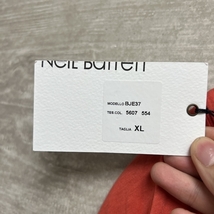 Neil Barrett ニールバレット ボウタイTシャツ XL オレンジ 【中目黒b11】_画像4