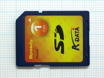 ★ADATA ＳＤメモリーカード １ＧＢ 中古★送料６３円～ _画像1