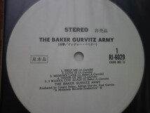 ★レコードHM★ジンジャー・ベイカーTHE BAKER GURVITZ ARMY /進撃★国内盤プロモ白ラベル見本盤★1975_画像2