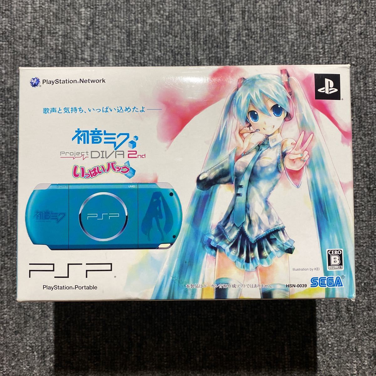 超美品の 中古 初音ミク Project DIVA 2nd いっぱいパック PSP3000