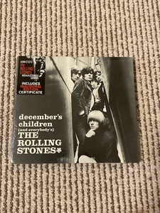 【未開封】Rolling Stones 「December's Children (And Everybody's)」 　The Rolling Stones Remastered Series