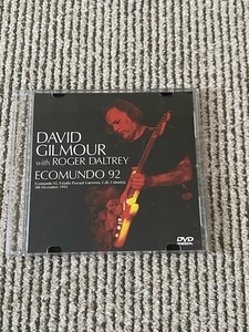 David Gilmour With Roger Daltrey 「Ecomundo 92」 1DVDR