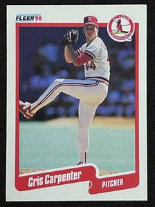 MLB 1990 FLEER クリス・カーペンター セントルイス・カージナルス Chris Carpenter