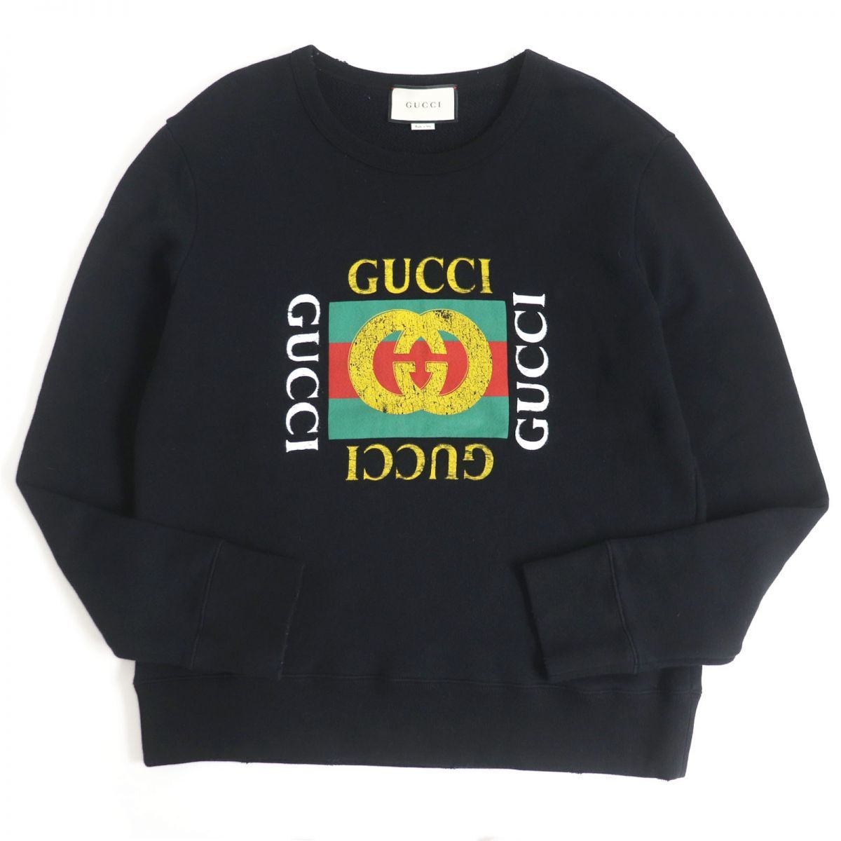 代引き人気 GUCCIチルドレン ヴィンテージ トレーナー パーカー