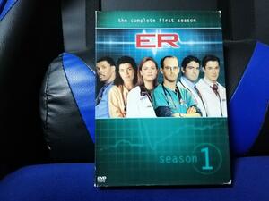 【DVD】 ER コンプリート シーズン1 輸入版DVD-BOX 4枚組 両面ディスク
