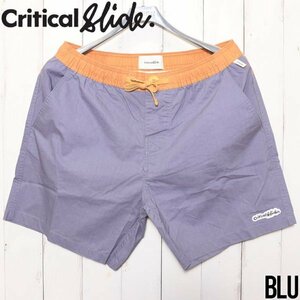 [クリックポスト対応] ボードショーツ サーフパンツ Critical Slide TCSS ティーシーエスエス PLAIN JANE TRUNK BS2324 BLU 34インチ