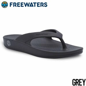 【送料無料】リカバリーサンダル トングサンダル freewaters フリーウォータース Cloud9 Ultra Unisex UO-008 GREY 24cm