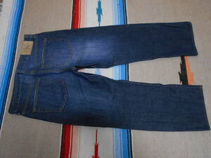 CALVIN KLEIN JEANS MADE IN TURKEY CK DESIGNERS カルバン クライン レザーパッチ インディゴ ジーンズ ビンテージ デザイナーズ ダンサー