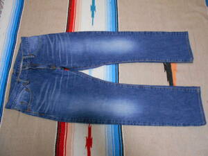 ACOUSTIC MADE IN JAPAN インディゴ デニム 赤耳 隠しリベットビンテージ ジーンズ 1950S levi's 505 TYPE VINTAGE INDIGO JEANS NIRVANA