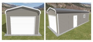  steel garage D.I.Y kit 4x8x3.3m garage warehouse large storage room bike garage carport container house american garage large DIY