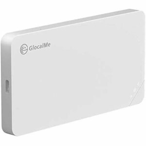 【10台セット★送料無料】SIMフリー GlocalMe U3 WiFiルーター ポケットWiFi 軽量薄型(ホワイト) クラウド機能なし 標準セット★新品未開封