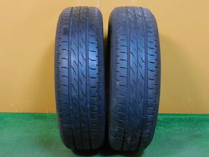 165/65R14 BRIDGESTONE デリカD2、インサイト、ソリオ 製造年2019×1 2021×1 2本 ★C72