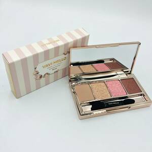  storage goods VAVI MELLO Valentine Box mini rosebabimero Valentine box Mini rose 5.3g eyeshadow Palette cosmetics make-up pink 