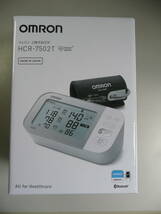 ★新品未開封未使用:omrom上腕式血圧計 HCR-7502T_画像1