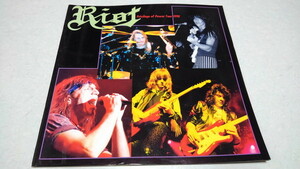 □　RIOT　ライオット　PRIVILEGE OF POWER TOUR 1990ツアーパンフレット　※管理番号 pa1478