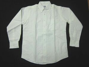 価格:\10.450- バギー BAGGY オックスフォード ボタンダウンシャツ・長袖/color[ホワイト]/SIZE[S＝M]OX-BDシャツ/正規新品