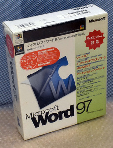 未開封/新品 Microsoft Word 97 (マイクロソフト ワード97 with Bookshelf Basic) 日本語版 アカデミックパック (管:SAS2 x2s