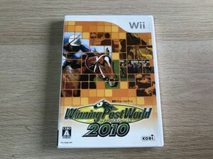 Wii ソフト ウイニングポスト ワールド 2010 【管理 13852】【B】
