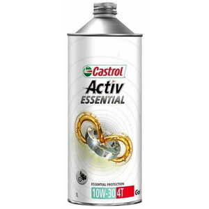 Castrol(カストロール) バイク 4ストエンジンオイル ACTIV ESSENTIAL 4T 10W-30 1L 09022