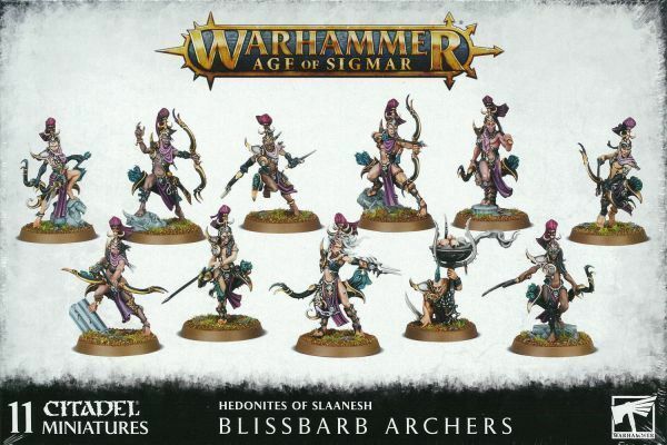 【ヘドナイト・オヴ・スラーネッシュ】 ブリスバーブ・アーチャー Blissbarb Archers[83-83][WARHAMMER A.O.S]ウォーハンマー