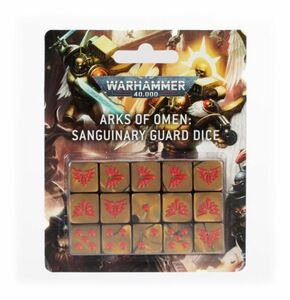 【ダイス】アーク・オヴ・オーメン：サングィナリー・ガード・ダイス ARKS OF OMEN: SANGUINARY GUARD DICE[41-46][WARHAMMER40,000]