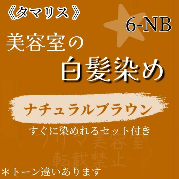 セール中☆　白髪染め　セット（ショート・メンズヘア用）ナチュラルブラウン6