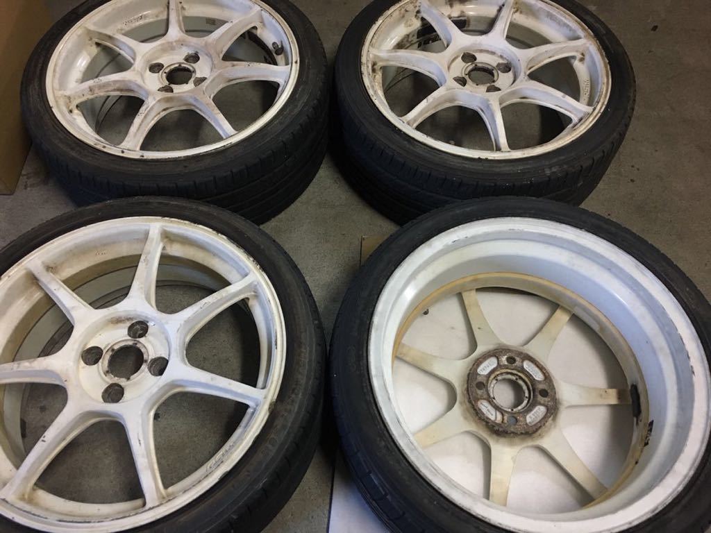 ☆ENKEI製 エンケイ RS+M 4本 7J+45 PCD100 ミ | JChereヤフオク代理購入