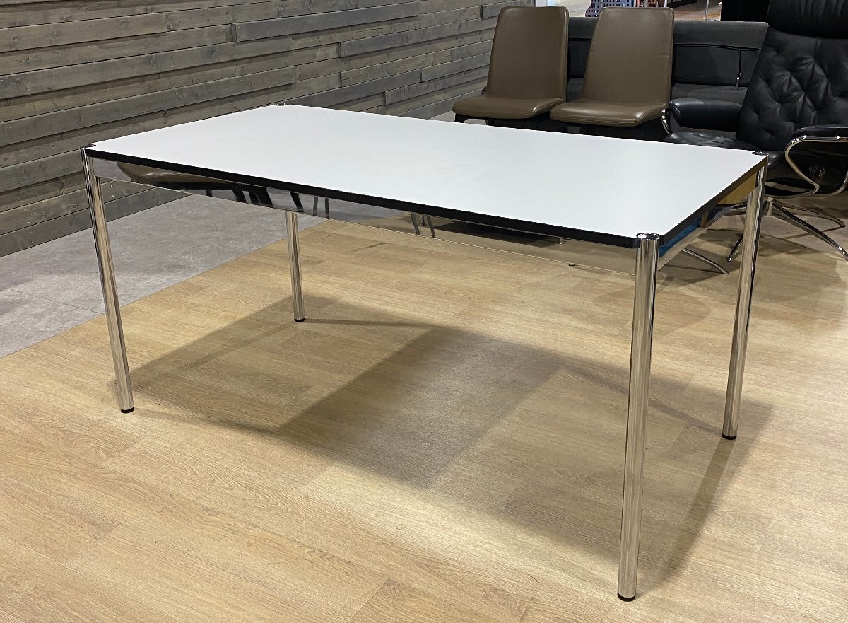 通常在庫品 正規品□USMハラー□コンソール ガラス天板 デスク