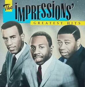 ◆DOO-WOP◆THE IMPRESSIONS'(インプレッションズ)／GREATEST HITS◆'89年輸入盤 送料別 匿名配送