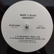 12inch 2枚組 US PROMO盤/MARY J BLIGE　SINCERITY_画像5