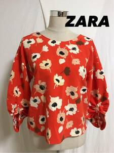 ZARA トップス ブラウス　七分袖