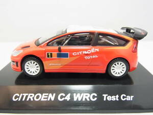 CM's 1/64 ラリーカーコレクション SS.19 CITROEN C4 WRC Test Car シトロエン シークレット