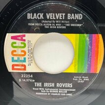 USオリジナル 7インチ IRISH ROVERS The Unicorn / Black Velvet Band ('68 Decca) カナディアン・ロック 45RPM._画像2