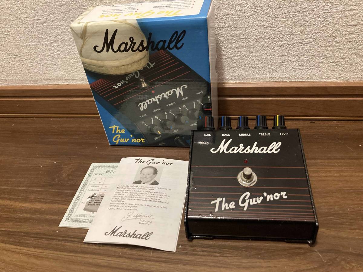 ヤフオク! -「marshall guv'nor」の落札相場・落札価格