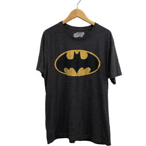 【980円スタート】 USA 古着 半袖 Tシャツ オールドネイビー DCコミックス バットマン ロゴ メンズL BA0816