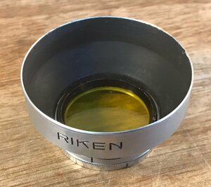 SS-258■送料無料■RIKEN レンズフード 38mm フード レンズ LENS 部品 カメラ 写真 31g/くATら