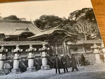 FF-3219 ■送料無料■ 東京都 芝東照宮霊屋 芝公園 徳川秀忠 下駄 人 神社 寺 宗教 灯籠 風景 景色 レトロ 戦前 絵葉書 写真 古写真/くNAら_画像4