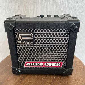 Roland ローランド アンプ micro cube N225 DC9V シールド付き 電源確認済 